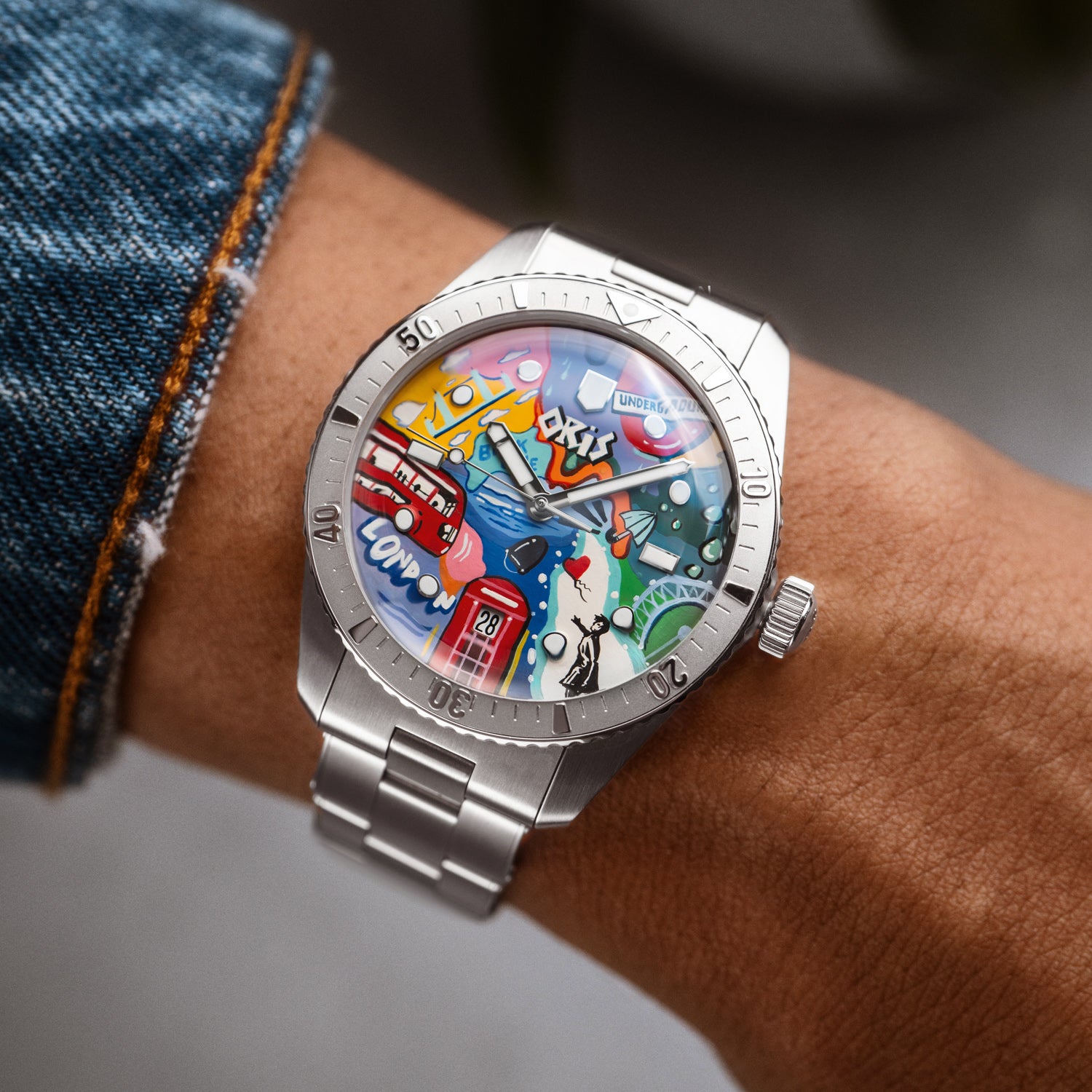 Oris Diver 65 Spray Britannia – Bespoke Timepiece – IFL Watches