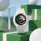 Custom Algeria flag Casio G-Shock on the wrist, by IFL Watches