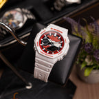 Casio G-Shock Austria — custom Austria flag G-Shock lifestyle shot, by IFL Watches