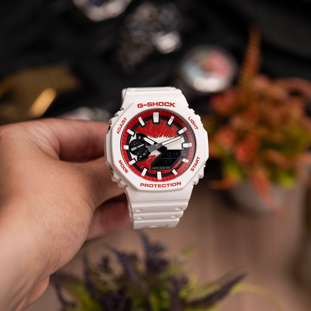Casio G-Shock Austria — Austria flag custom G-Shock, lifestyle image by IFL Watches