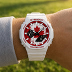Casio G-Shock Canada flag dial watch, customized by IFL Watches