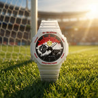 Casio G-Shock Egypt flag watch worn on the wrist, by IFL Watches