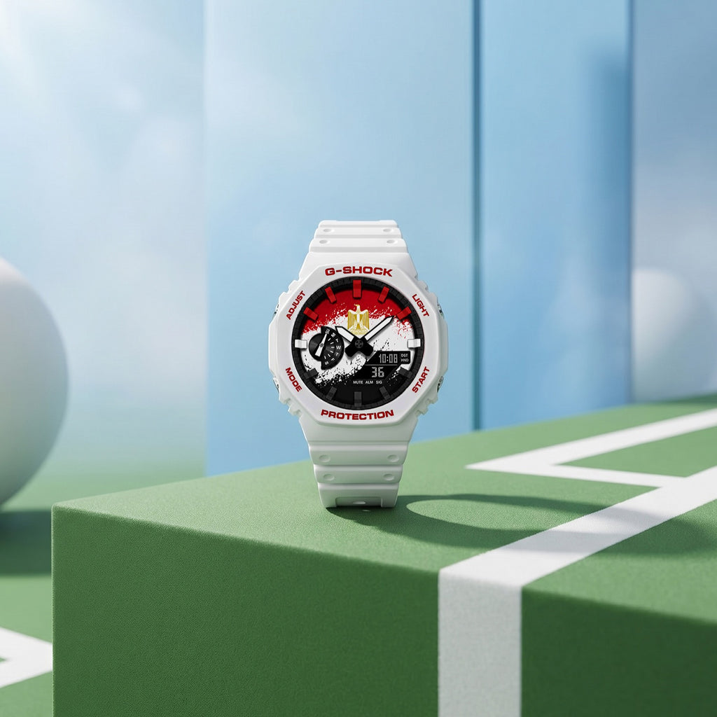 Custom Egypt flag G-Shock wristwatch by IFL Watches