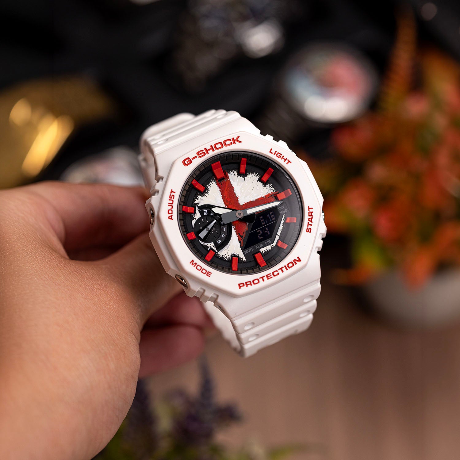 Casio G-Shock England — England flag custom G-Shock, lifestyle image by IFL Watches