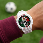 Casio G-Shock Mexico flag dial watch, customized by IFL Watches