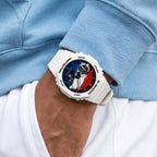 Casio G-Shock Netherlands flag dial watch, customized by IFL Watches