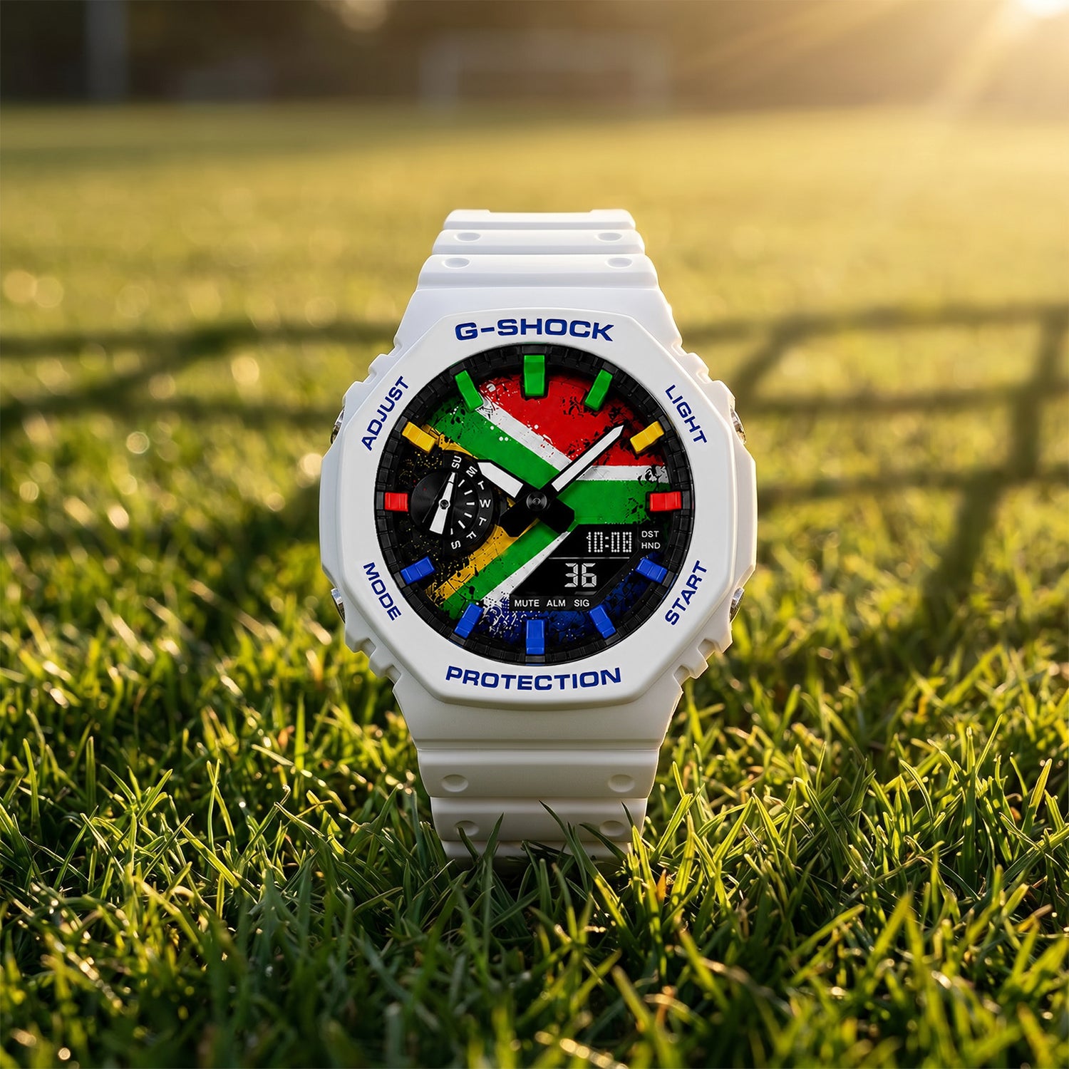 Casio G-Shock South Africa national flag watch by IFL Watches