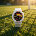 Casio G-Shock Spain flag dial watch, customized by IFL Watches
