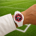 Casio G-Shock Switzerland flag dial watch, customized by IFL Watches