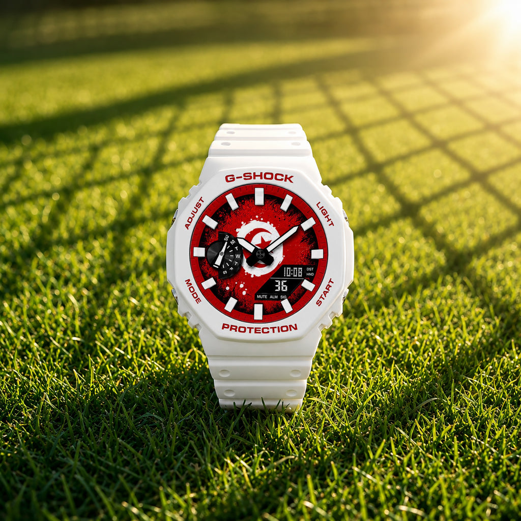 Casio G-Shock Tunisia national flag watch by IFL Watches