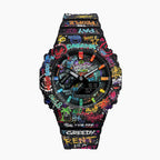 Casio G-Shock Vandalism — Custom Casio G-Shock GA-2100 with a hand-painted graffiti dial, a limited edition timepiece by IFL Watches
