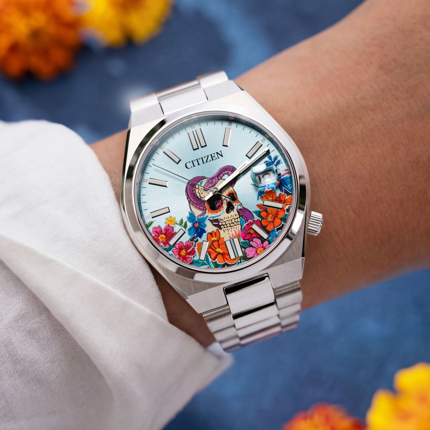 Citizen Tsuyosa Calavera Turquesa — Limited Edition – IFL Watches