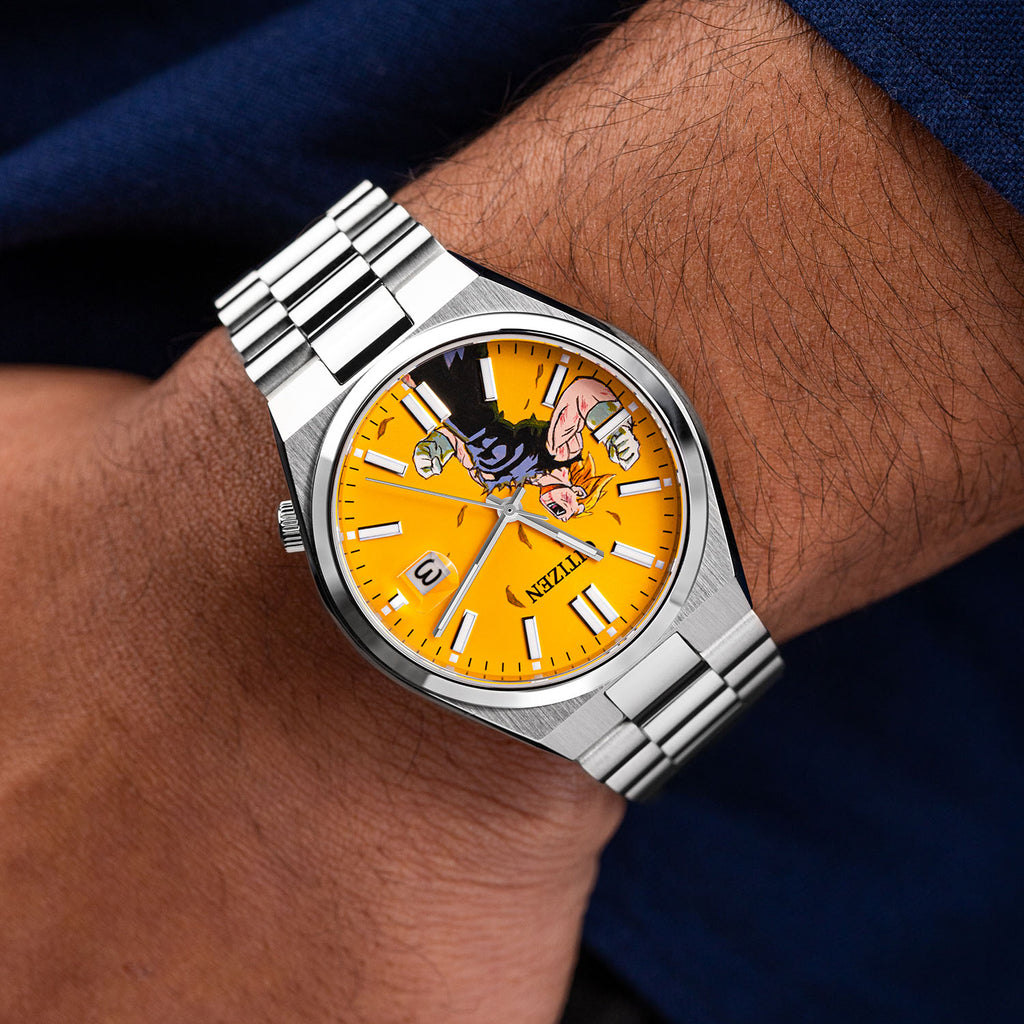 Final Atonement Concept – Hand-customized Citizen Tsuyosa Automatic featuring anime warrior artwork, a bespoke timepiece by IFL Watches