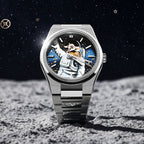 Festina Astronaut – Hand-painted customized Festina F20053 featuring cosmic space artwork, exclusive collaboration timepiece by IFL Watches
