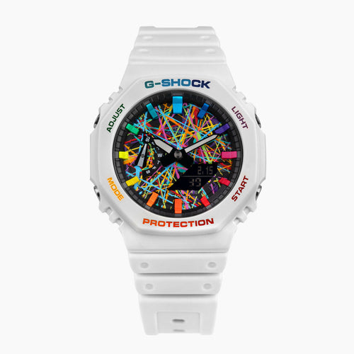 G-Shock CasiOak White Freak Rainbow – Limited Edition – IFL  display picture 1
