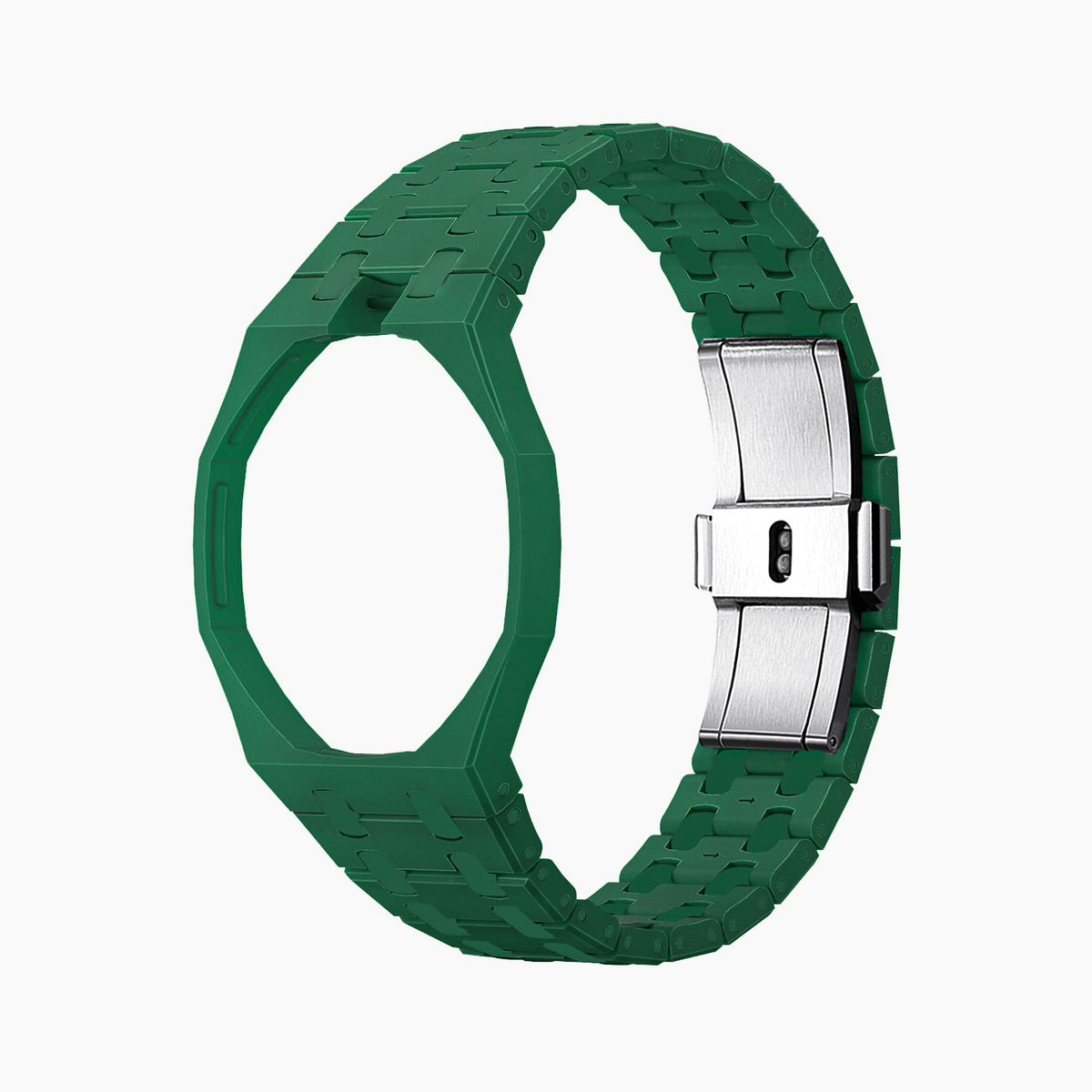 Bioceramic Strap & Case for AP X Swatch Royal Pop Green Eight