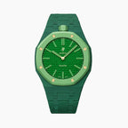 Bioceramic Strap & Case for AP X Swatch Royal Pop Green Eight