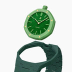 Bioceramic Strap & Case for AP X Swatch Royal Pop Green Eight