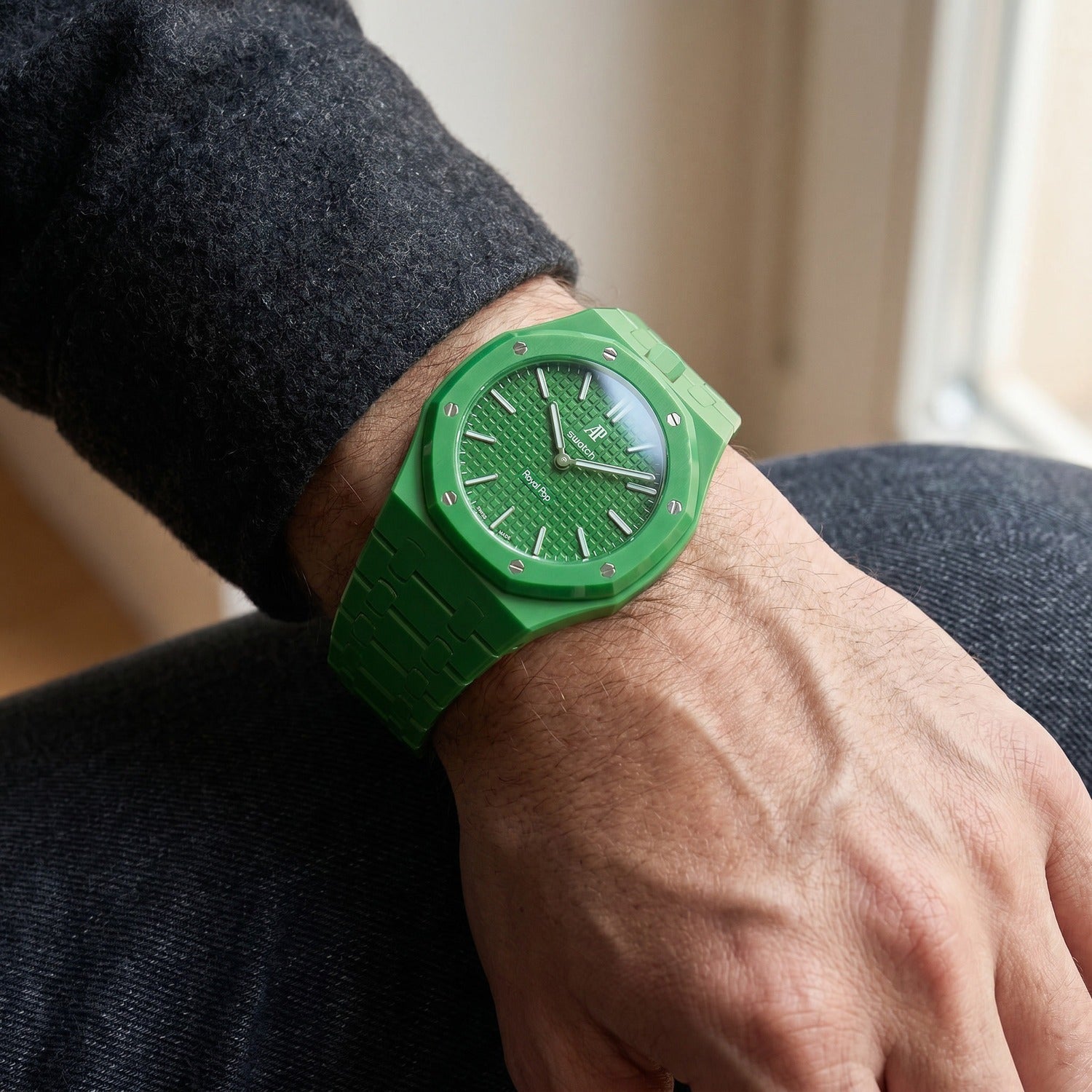 Green Eight Swatch x AP Royal Pop Ceramic Case-Strap – IFL Watches