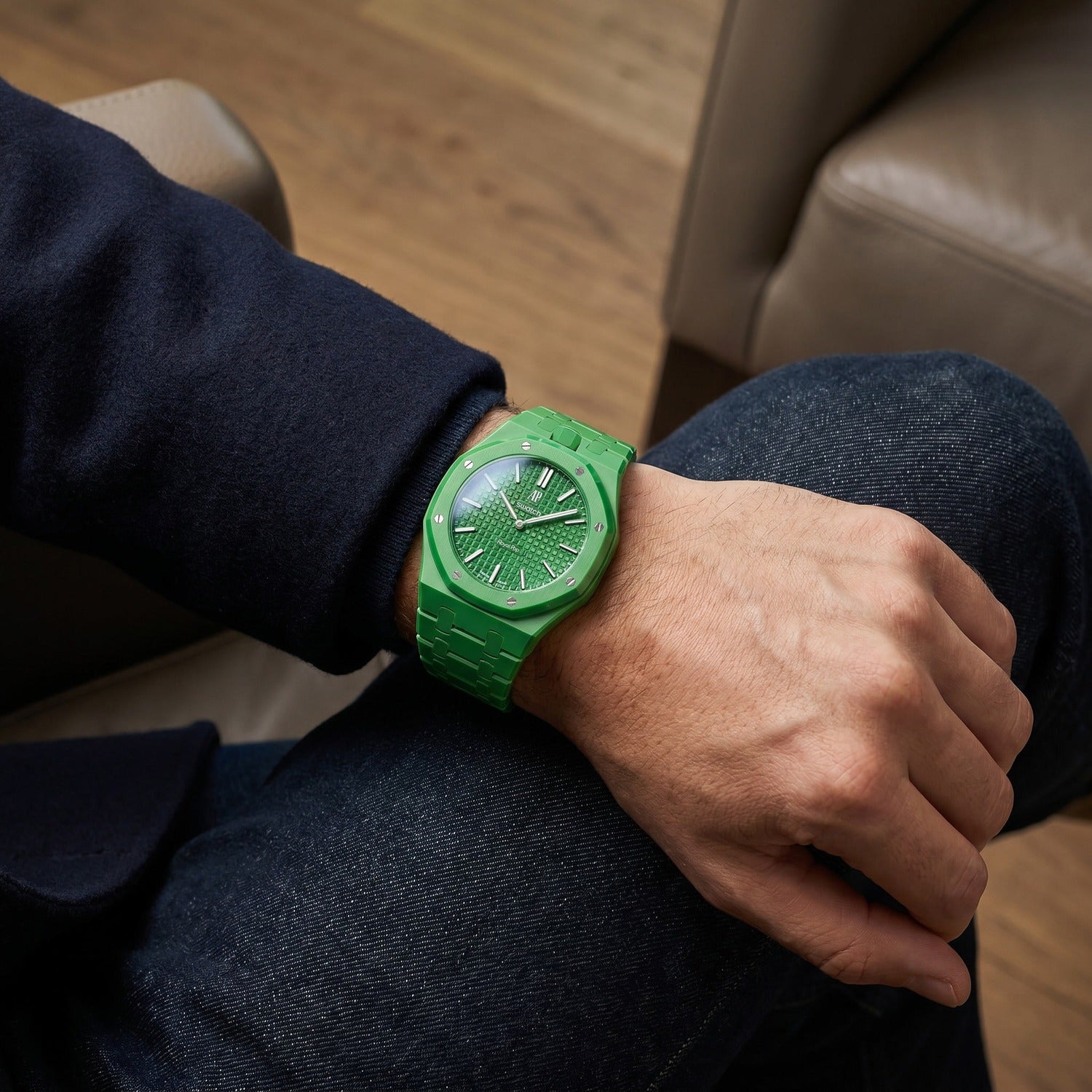 Green Eight Swatch x AP Royal Pop Ceramic Case-Strap – IFL Watches