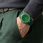 Bioceramic Strap & Case for AP X Swatch Royal Pop Green Eight