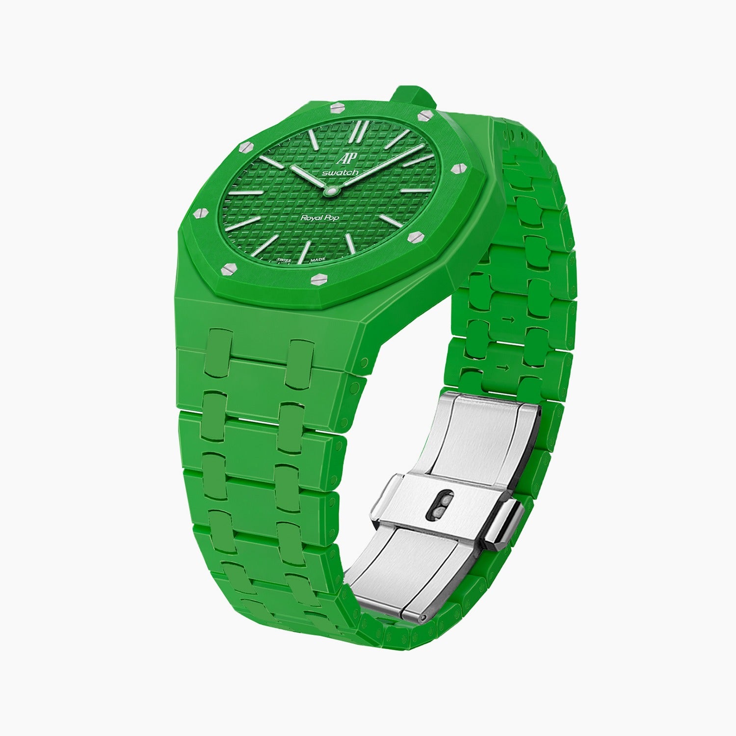 Green Eight Swatch x AP Royal Pop Ceramic Case-Strap – IFL Watches