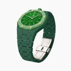 Bioceramic Strap & Case for AP X Swatch Royal Pop Green Eight
