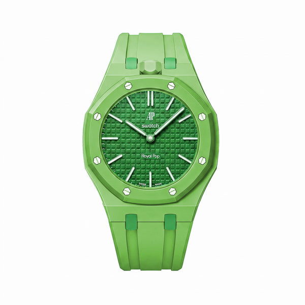 Green Eight Swatch x AP Royal Pop Rubber Case-Strap – IFL Watches