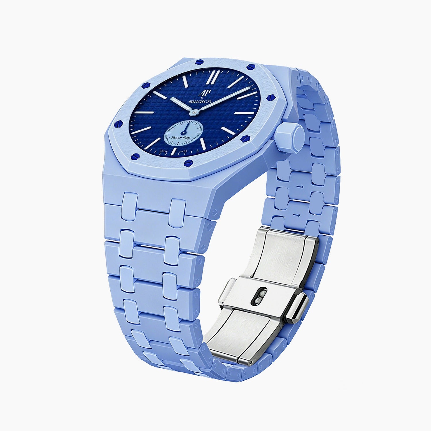 Lan Ba Swatch x AP Royal Pop Ceramic Case-Strap – IFL Watches