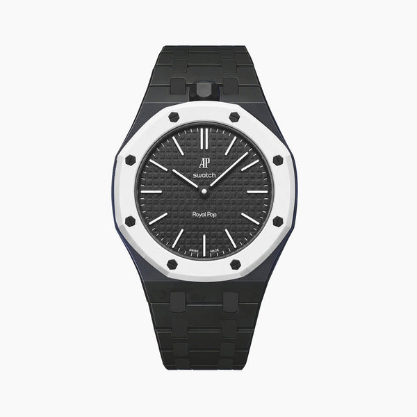 Bioceramic Strap & Case for AP X Swatch Royal Pop Ocho Negro – IFL