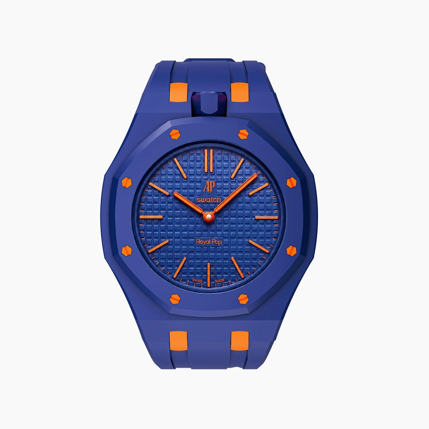 Orenji Hachi Swatch x AP Royal Pop Rubber Case-Strap – IFL Watches