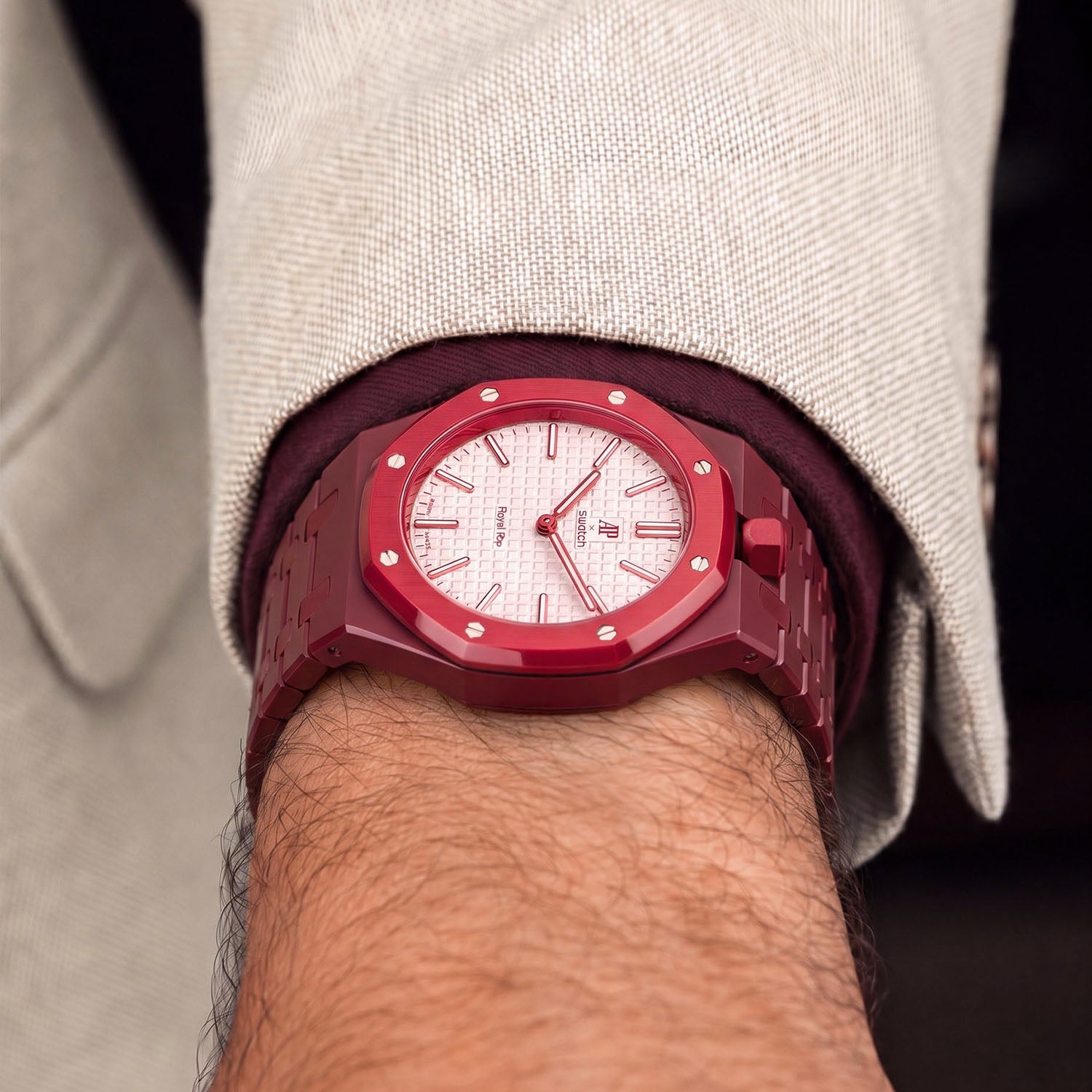 Otto Rosso Swatch x AP Royal Pop Bioceramic Case-Strap – IFL Watches
