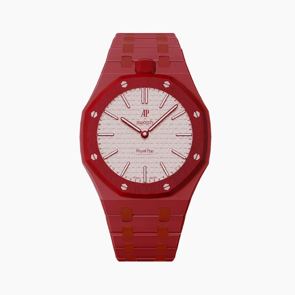 Otto Rosso Swatch x AP Royal Pop Ceramic Case-Strap – IFL Watches