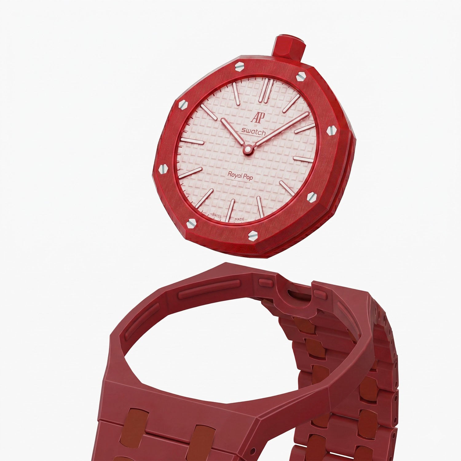 Otto Rosso Swatch x AP Royal Pop Ceramic Case-Strap – IFL Watches