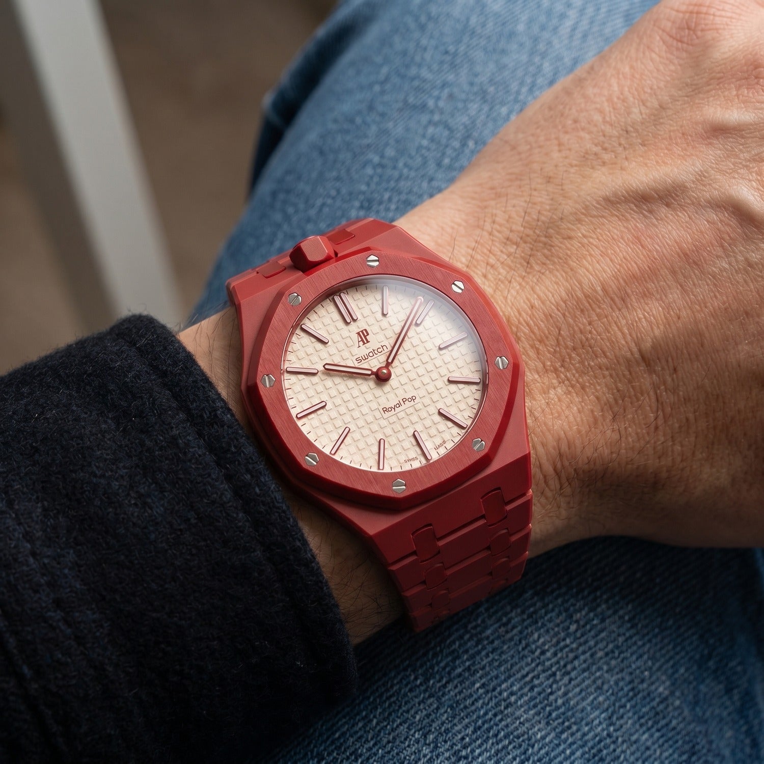 Otto Rosso Swatch x AP Royal Pop Ceramic Case-Strap – IFL Watches