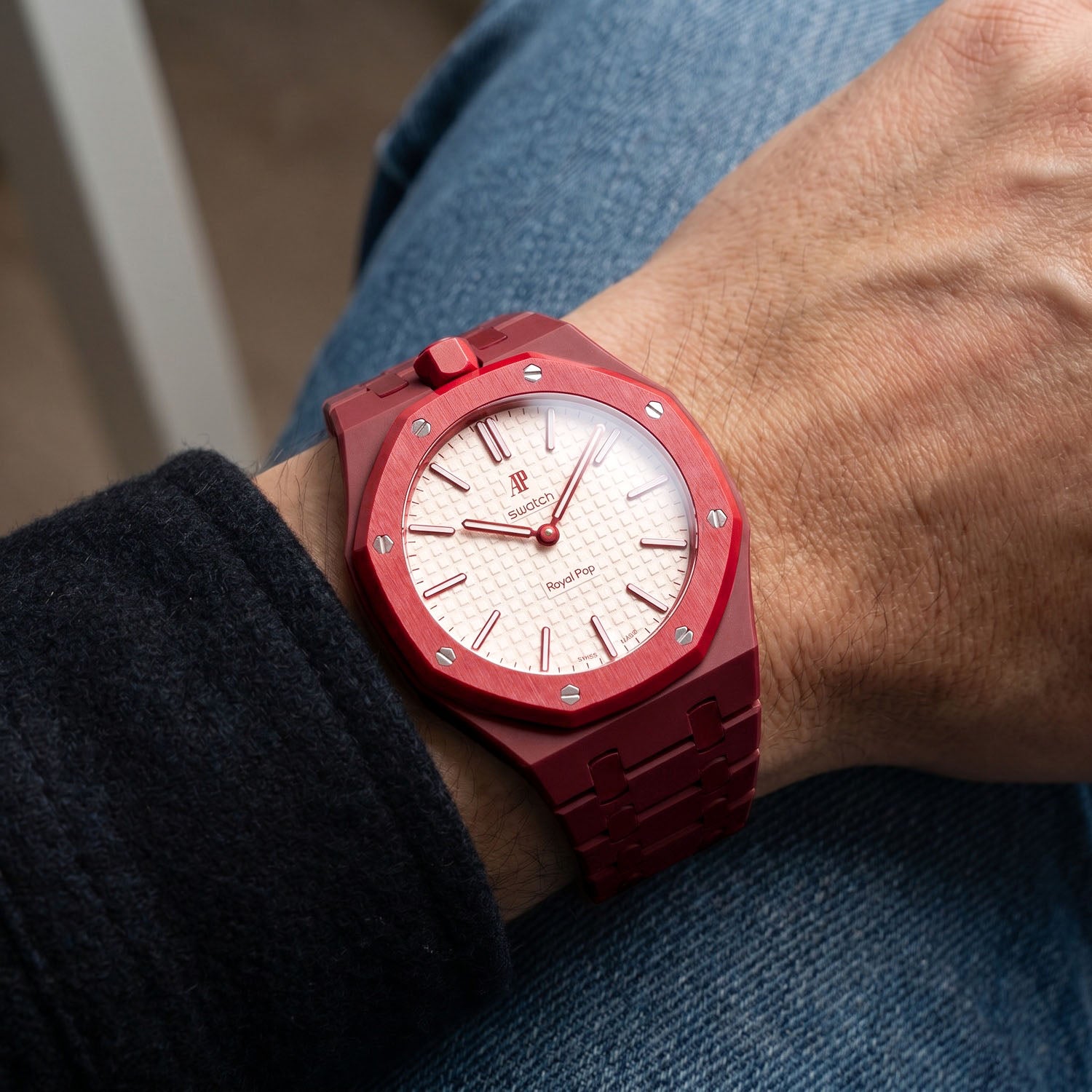 Otto Rosso Swatch x AP Royal Pop Ceramic Case-Strap – IFL Watches
