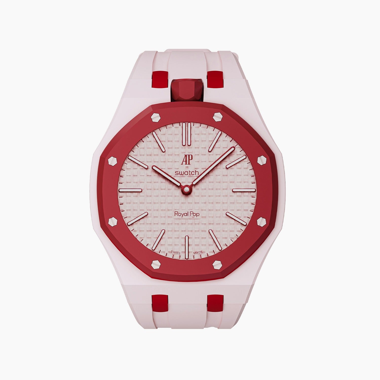 Otto Rosso Swatch x AP Royal Pop Rubber Case-Strap – IFL Watches