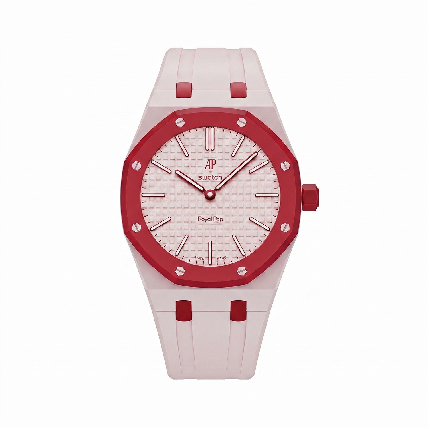 Otto Rosso Swatch x AP Royal Pop Rubber Case-Strap – IFL Watches