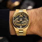 Where Is My Money – Hand-painted custom Citizen Tsuyosa Automatic featuring guardian and diamond artwork, a bespoke timepiece