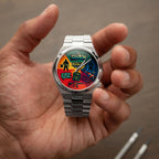 Citizen Tsuyosa Clutch King — Custom Citizen Tsuyosa featuring tactical gaming artwork, a bespoke timepiece by IFL Watches