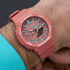 G-Shock CasiOak Coral Tiffany Sky