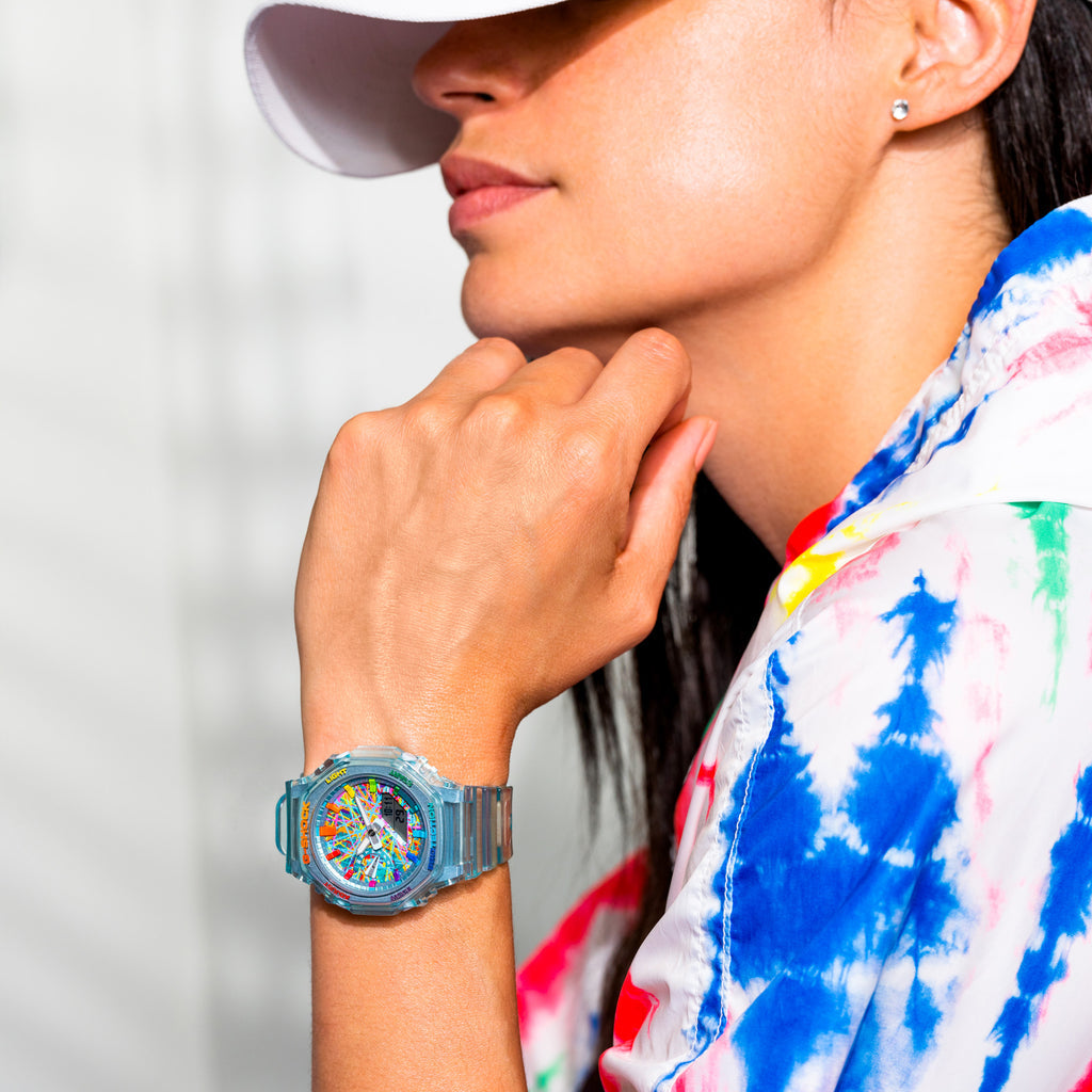 G-Shock CasiOak Cerulean Swirl