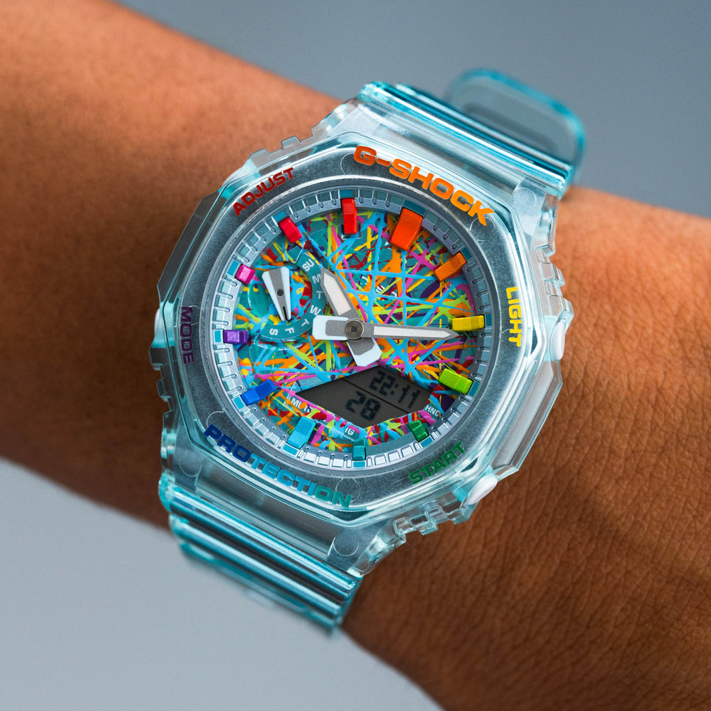 G-Shock CasiOak Cerulean Swirl