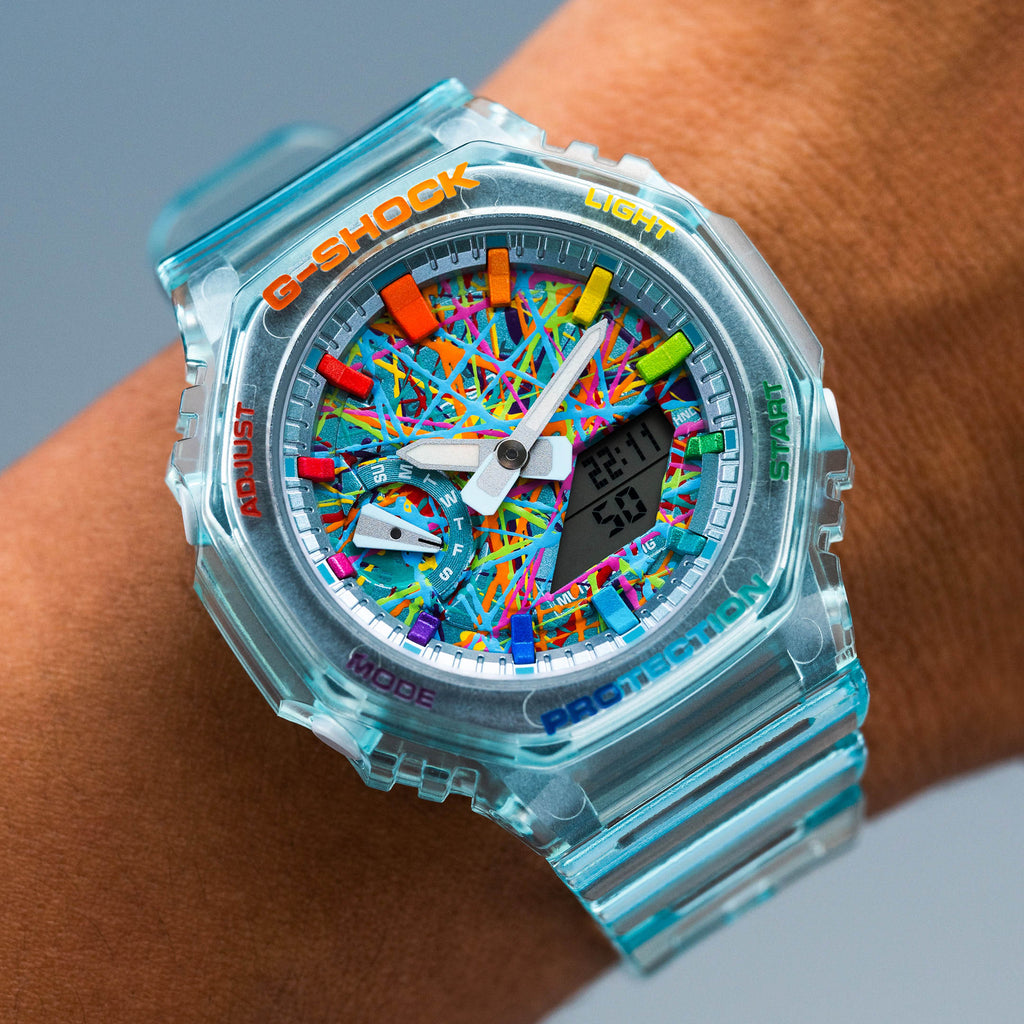 G-Shock CasiOak Cerulean Swirl