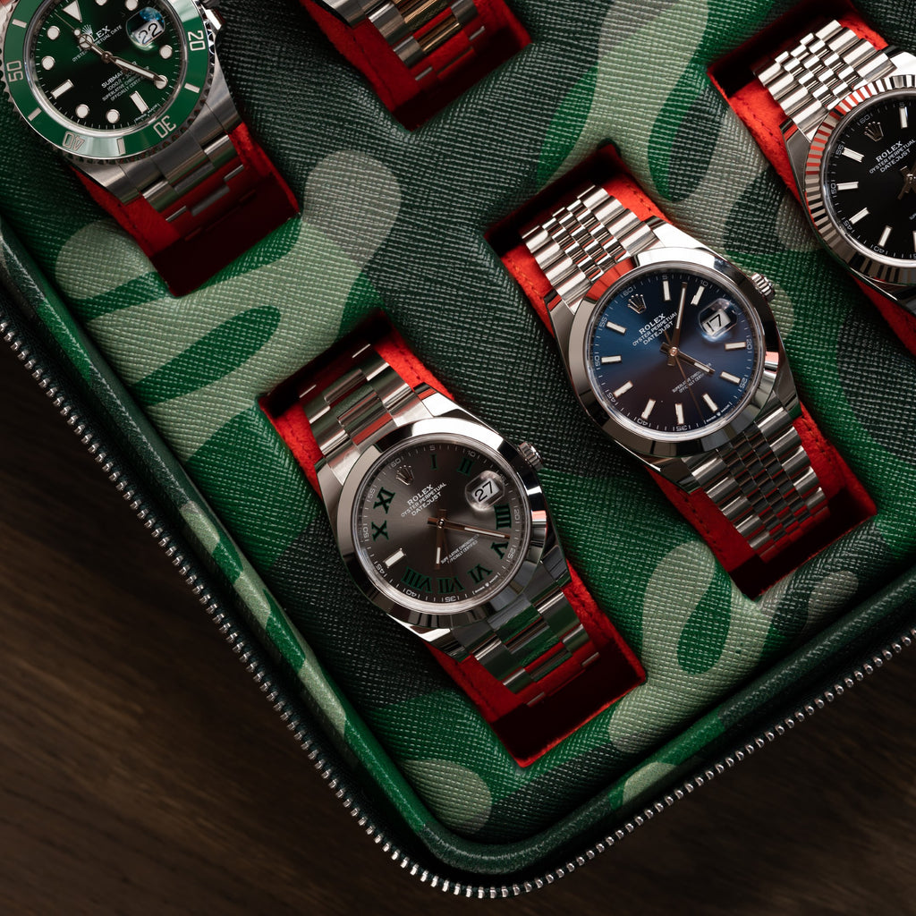 Green Camo Watch Box – Six Watches – IFL Watches