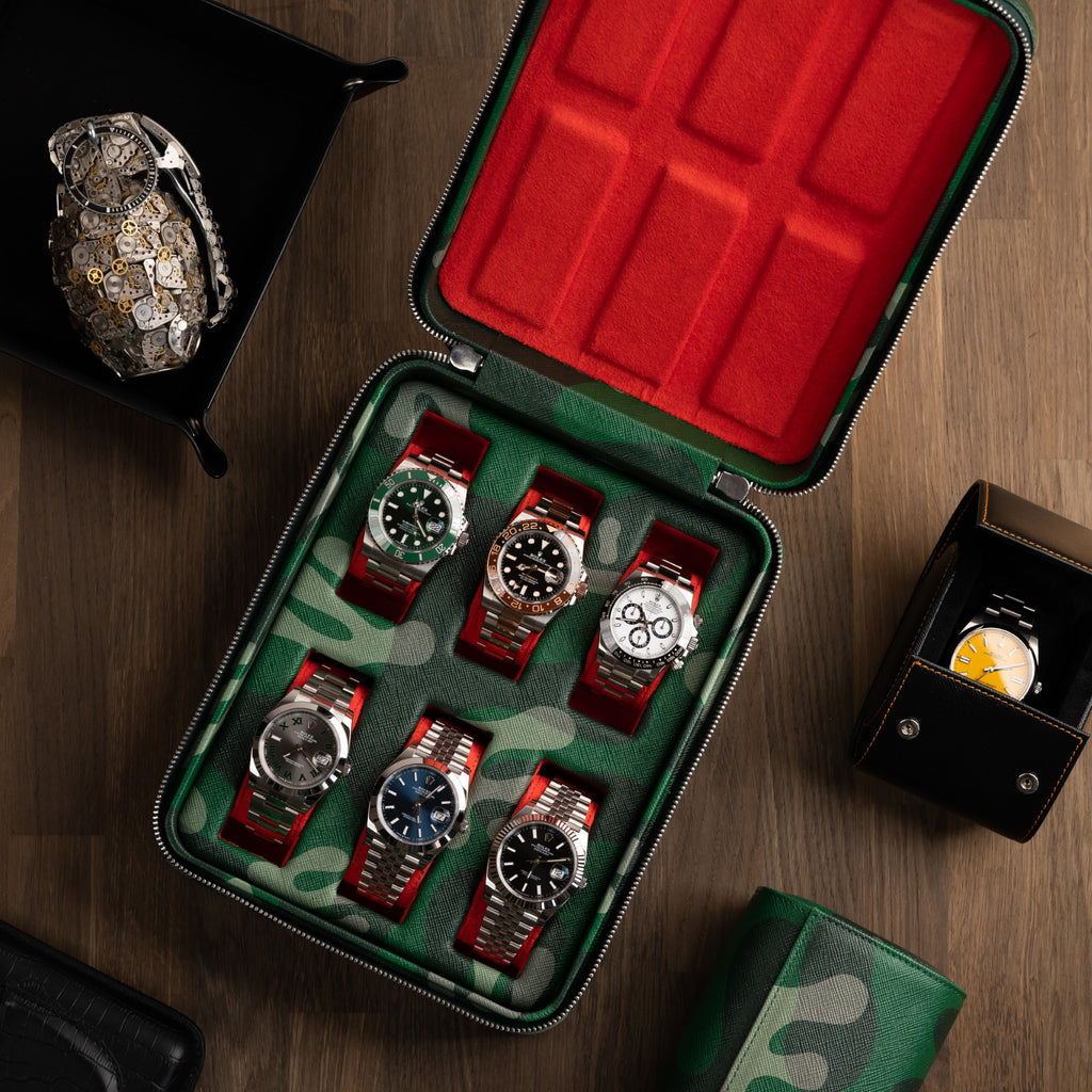 Green Camo Watch Box – Six Watches – IFL Watches