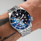 Gravity Concept – customized limited edition Seiko 5 Sports GMT with Hand-Painted Astronaut Dial Artwork