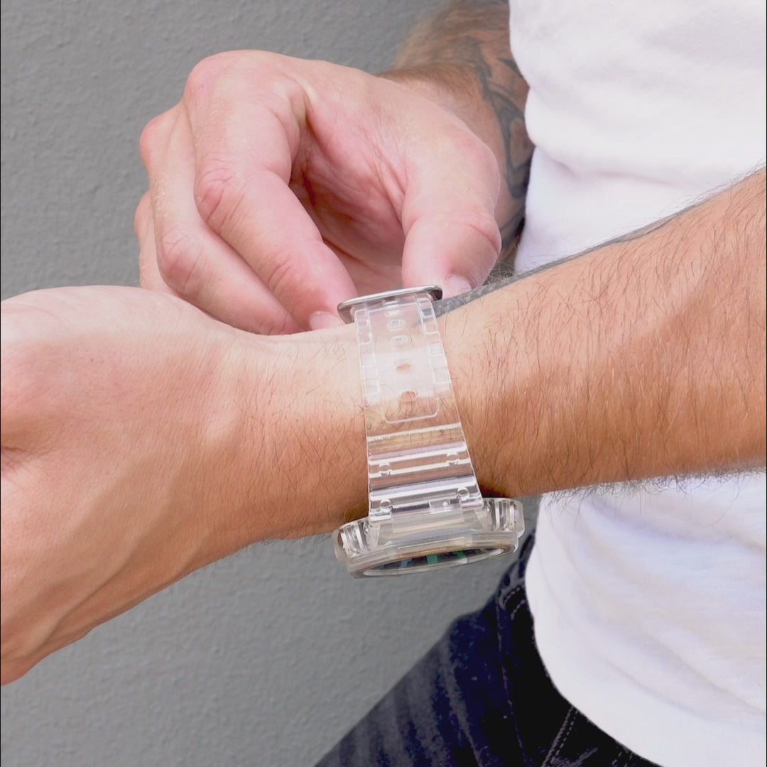 h*i様 iroca ミズクラゲ jellyfish rainbow リバーシブ G-Shock CasiOak Jellyfish Rainbow – Limited Edition – IFL Watches